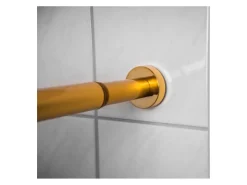 Sanilo Gardinenstangen^Duschvorhangstange Gold 120-220 cm