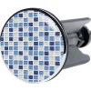 Sanilo Waschbeckenstöpsel Mosaik Blau