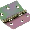 Scharnier Käntig Gelb Verzinkt 60 mm x 60 mm