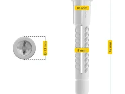 Schellenberg Allzweckdübel-Set ø 8 mm x 49 mm 20 Stück