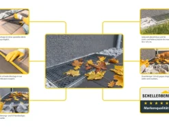 Schellenberg Lichtschacht-Abdeckung Rolle 50 cm x 125 cm Fiberglas