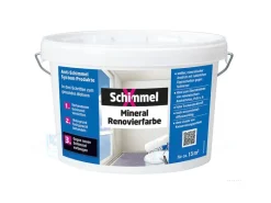 Spezialfarben^SchimmelX Mineral Renovierfarbe Anstrich 2,5 l