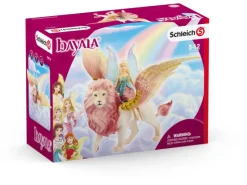 Schleich Geschenkartikel^bayala® Elfe auf geflügeltem Löwe