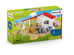 Schleich Geschenkartikel^Farm World Tierarzt-Praxis mit Haustieren