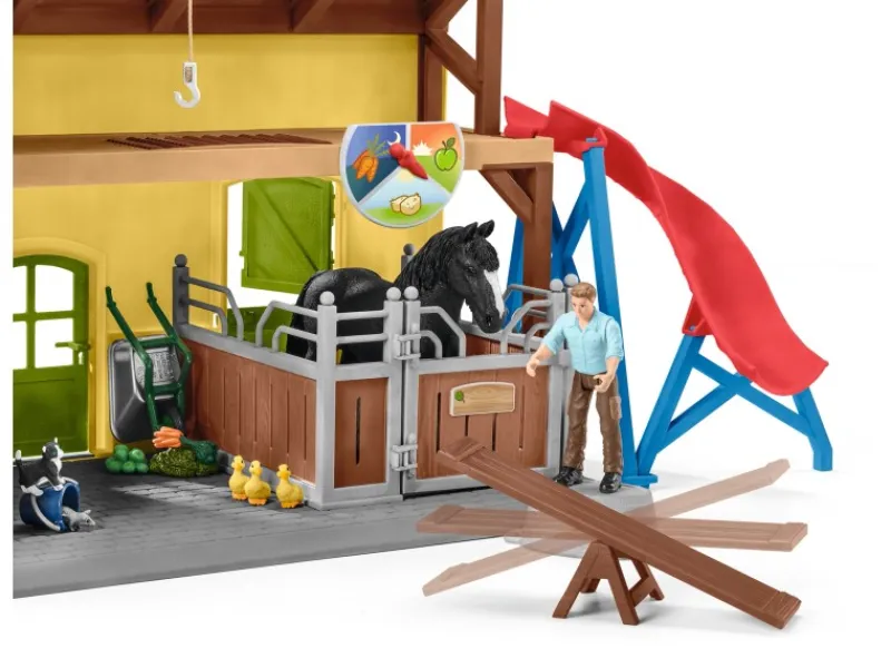 Schleich Geschenkartikel^Pferdestall