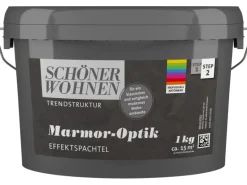 SCHÖNER WOHNEN-Farbe Schöner Wohnen Marmor-Optik Effektspachtel abtönbar 1 l