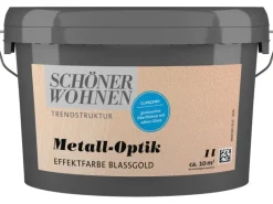 SCHÖNER WOHNEN-Farbe Kreativfarben^Schöner Wohnen Metall-Optik glänzend 1 l
