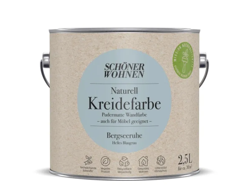 SCHÖNER WOHNEN-Farbe Schöner Wohnen Naturell Kreidefarbe 2,5 l