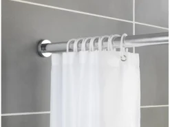 Schöner Wohnen Kollektion Gardinenstangen^Schöner Wohnen Teleskop-Duschvorhangstange Obleon 110 - 185 cm Chrom