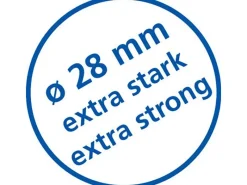 Schöner Wohnen Kollektion Gardinenstangen^Schöner Wohnen Teleskop-Duschvorhangstange Obleon 110 - 185 cm Chrom