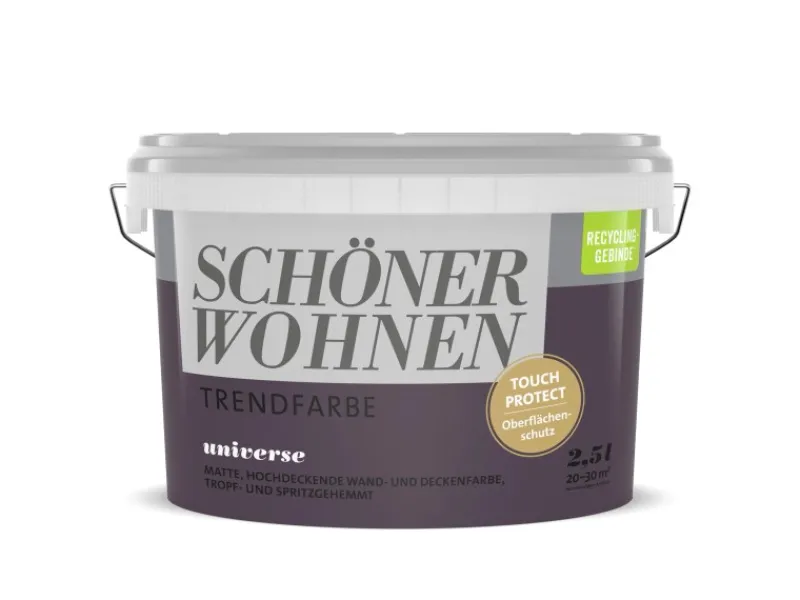 SCHÖNER WOHNEN-Farbe Schöner Wohnen Trend Wandfarbe Matt 2,5 l