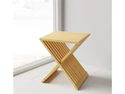 Schulte Hocker^Badhocker Klappbar Bambus FSC®