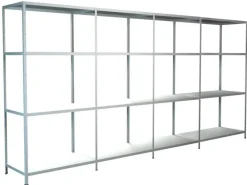 SCHULTE Regalwelt Regalsysteme^Schulte Steck-Grund- und 3 x Anbauregale 180 cm x 380 cm x 50 cm