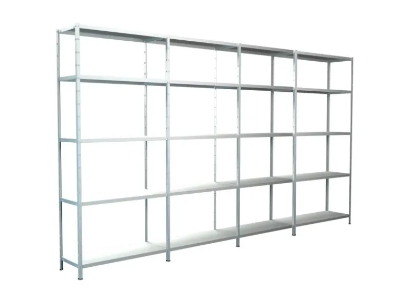 SCHULTE Regalwelt Schulte Steck-Grund- und 3 x Anbauregale 200 cm x 380 cm x 35 cm