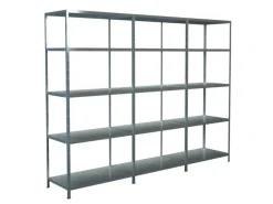 SCHULTE Regalwelt Regalsysteme^Schulte Steck-Grund- und 2 x Anbauregale 200 cm x 360 cm x 50 cm