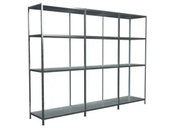 SCHULTE Regalwelt Schulte Steck-Grund- und 2 x Anbauregale 180 cm x 320 cm x 50 cm