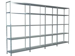 SCHULTE Regalwelt Regalsysteme^Schulte Steck-Grund- und 3 x Anbauregale 200 cm x 380 cm x 35 cm