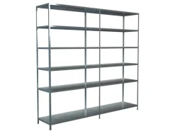 SCHULTE Regalwelt Kellerregale^Schulte Steck-Grund-/Anbauregal 230 cm x 240 cm x 50 cm