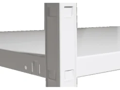 SCHULTE Regalwelt Metallregale|Kellerregale^Schulte Steck-Grundregal 180 cm x 100 cm x 40 cm