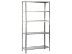 SCHULTE Regalwelt Regalsysteme^Schulte Steck-Grundregal 190 cm x 100 cm x 40 cm