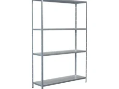 Schwerlastregal^Schulte Steck-Grundregal 180 cm x 120 cm x 35 cm