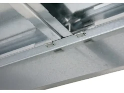 SCHULTE Regalwelt Schulte Steck-Weitspann/Schwerlast-Grundregal 180 cm x 143 cm x 50 cm Verzinkt