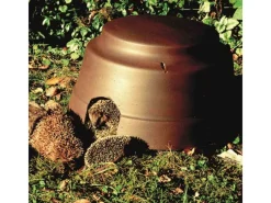 Kleintierbedarf^Schwegler Igelkuppel Holzbeton Braun Ø 48 cm