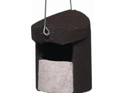 Schwegler Nisthöhle Holzbeton Dunkelbraun & Grau 20 cm x 15 cm x 20 cm