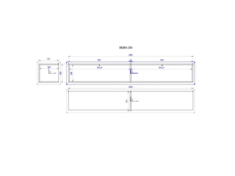 TV-Wände^Selsey TV-Hängeboard Bisira 200 cm e Marmoroptik mit Goldenem Einsatz
