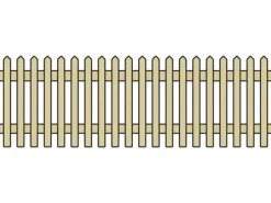 Senkrechtzaun 250 cm x 80 cm