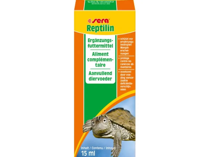 Sera Terraristik^Ergänzungs-Reptilienfutter Reptilin 15 ml