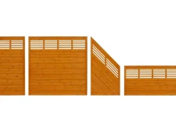 Andrewex Rollos^Sichtschutzzaun Element Nicea nfarben 180 cm x 180 cm