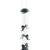 Siena Garden Vogelbedarf^Futterspender Feeder Basic Kunststoff Grün Ø 13,4 cm x 43 cm
