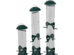 Siena Garden Vogelbedarf^Futterspender Feeder Basic Kunststoff Grün Ø 13,4 cm x 24 cm