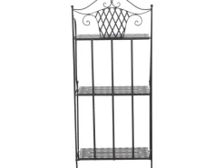 Siena Garden Mosaik|Weitere Regale^Regal Como 63 cm x 29 cm x 142 cm Grau Mosaik