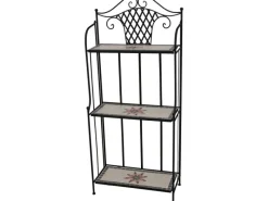 Siena Garden Mosaik|Weitere Regale^Regal Stella 63 cm x 29 cm x 142 cm Bunt Mosaik