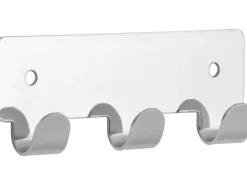 Siro Garderoben^Hakenleiste 1603 Metall Länge 114 mm 3 Haken