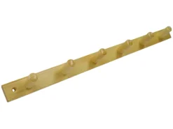 Siro Garderoben^Hakenleiste S641 Länge 420 mm 6 Haken FSC®