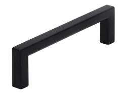 Siro Möbelgriff 2108 Metall Uni Schwarz Matt Lochabstand 96 mm