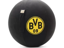 Sitting Ball Hocker BVB VIP 120 l Schwarz