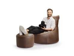 Sitting Point Hocker Cuba 60 l Braun