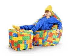 Sitting Point Sitzsäcke^Hocker Cube Bricks 60 l Bunt