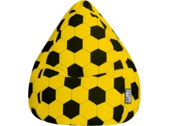 Sitting Point Sitzsack BeanBag Fankurve 220 l Fußball-Muster