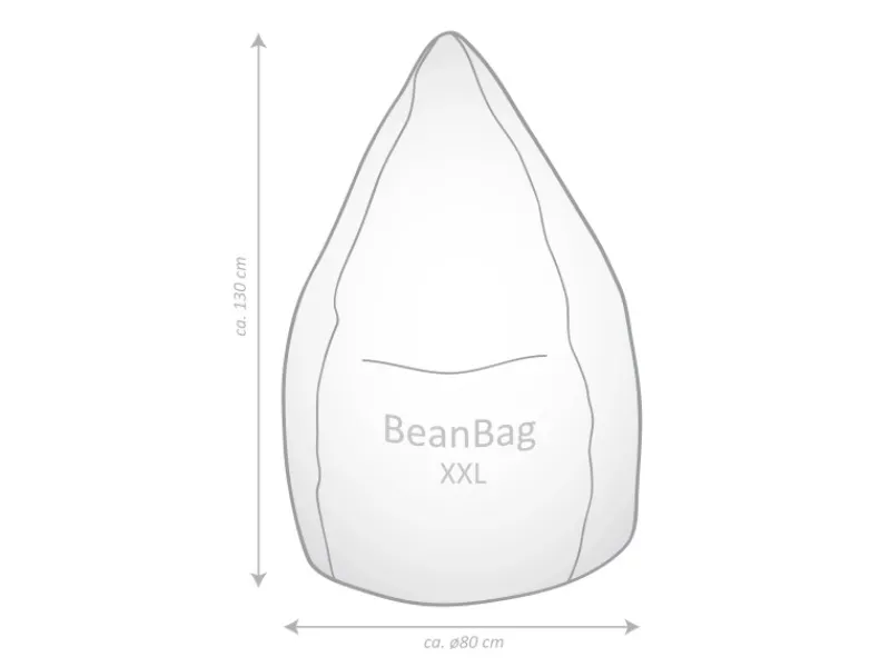 Sitting Point Sitzsäcke^Sitzsack BeanBag Mink 300 l