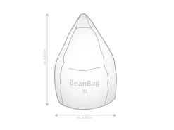 Sitting Point Sitzsäcke^Sitzsack BeanBag Softy 220 l