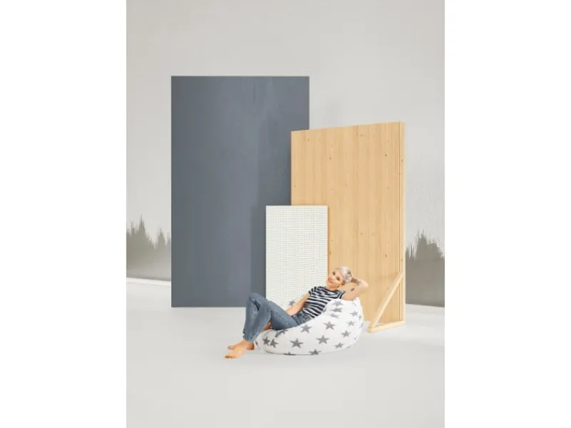 Sitting Point Sitzsack BeanBag Fluffy 220 l Sternen-Muster