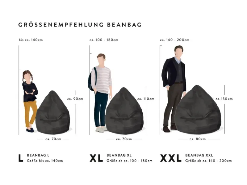 Sitting Point Sitzsäcke^Sitzsack BeanBag Marla 300 l