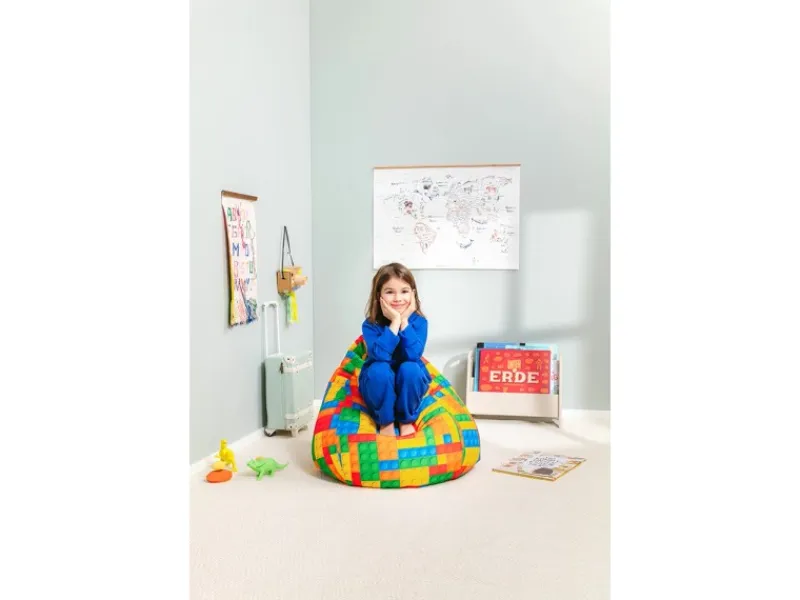 Sitting Point Sitzsäcke^Sitzsack Bricks 120 l Bunt