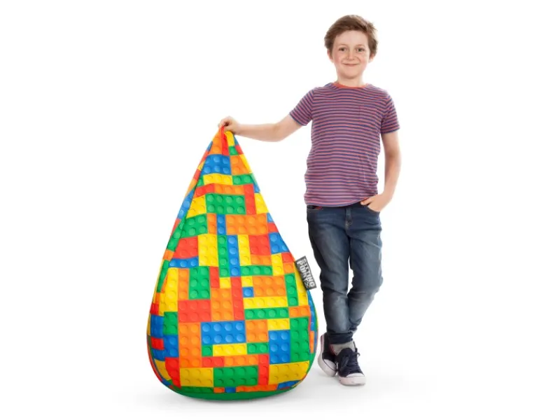 Sitting Point Sitzsäcke^Sitzsack Bricks 120 l Bunt