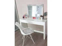 Andiamo Kissen^Sitzkissen Lambskin Rund Kunstfell Hellgrau 40 cm x 40 cm